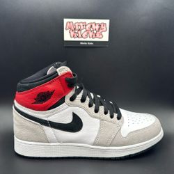 Jordan 1 Retro High Light Smoke Grey (GS) Sz. 6Y