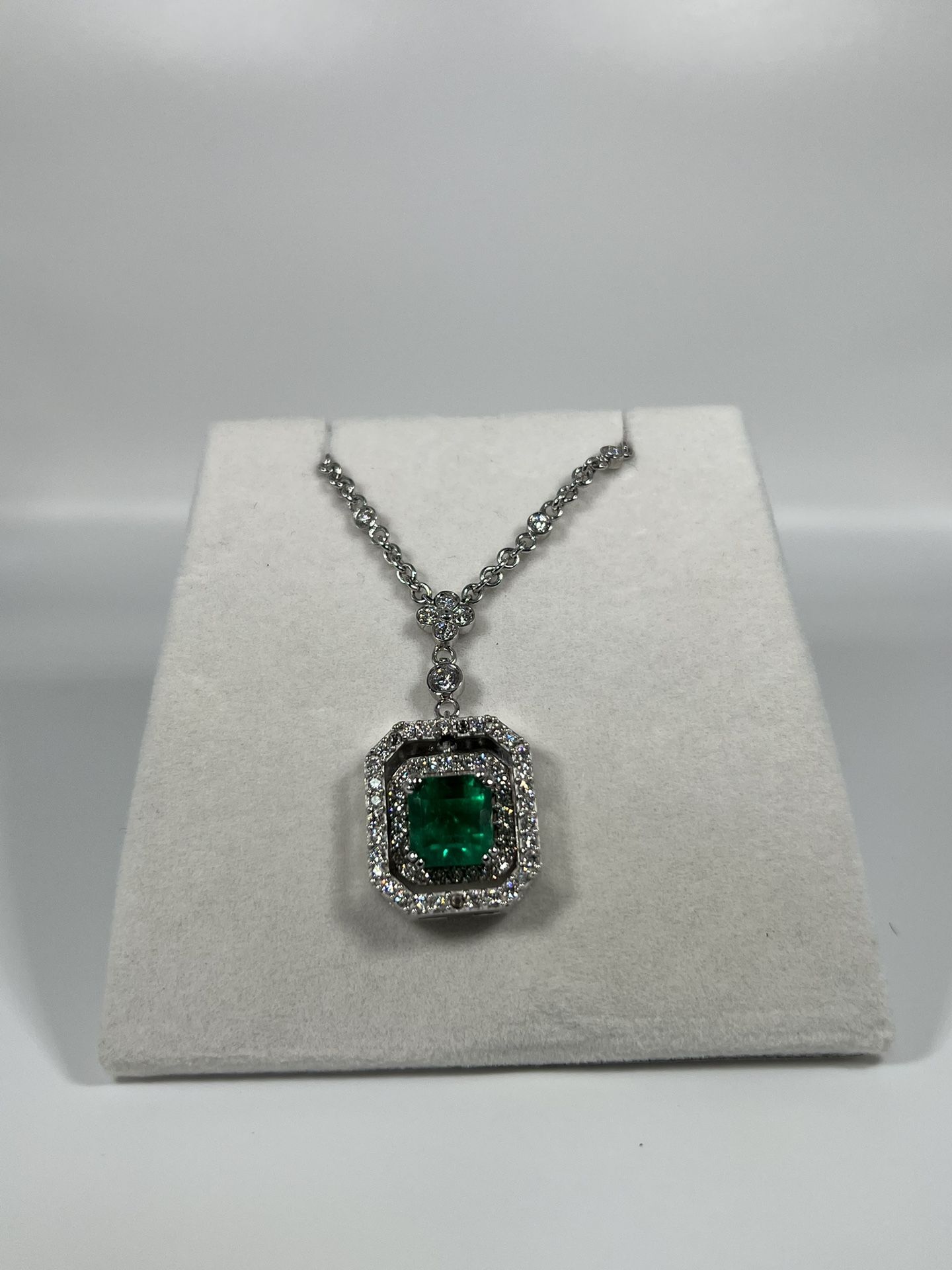 Custom Emerald Necklace