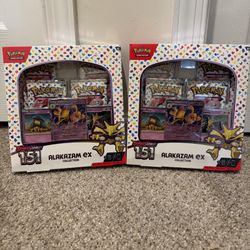 Pokemon 151 Alakazam Ex Boxes X2