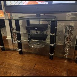 Glass TV Stand 