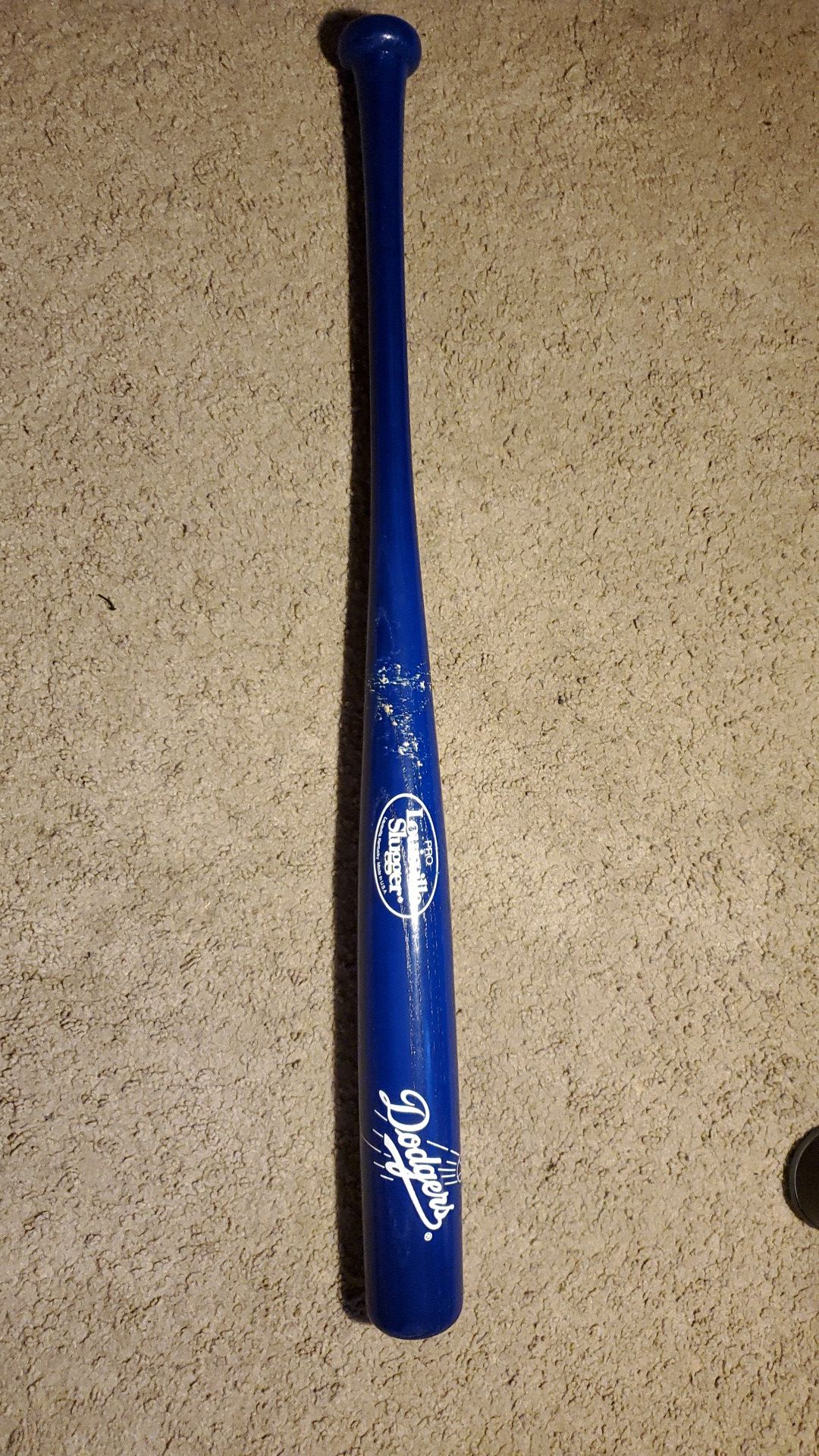 Signed all wood Baseball bat