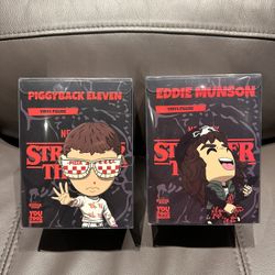Youtooz Stranger Things Piggyback Eleven #5 Netflix Shop Exclusive Eddie Hellfire Club