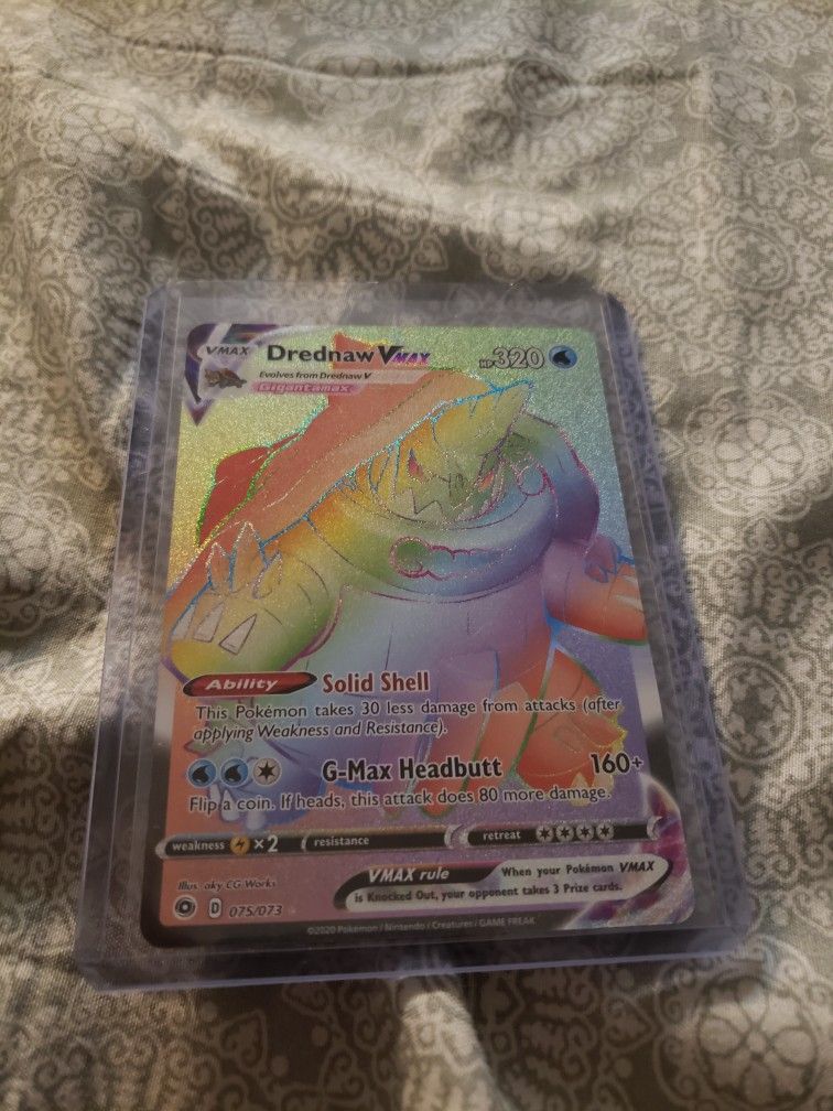 drednaw vmax pokemon card Drednaw Vmax (075/073) – GoldenFishGames