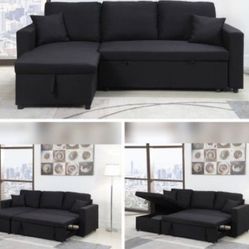 $360 Sectional Pull Out Bed With Storage 87x57