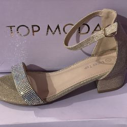 Size 3 Little Girl Heels Used Once