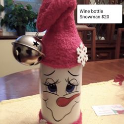 Christmas Wine Bottle Cover