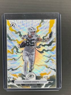 Tucker Kraft Green Bay Packers Numbered /425 Football Card