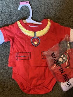 Newborn onesie with hat new