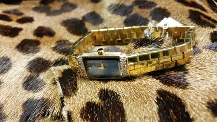 Gold-plated lassale watch