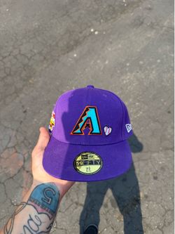 New Era Fitted Cap Hat Arizona Diamond Backs 7 3/8th