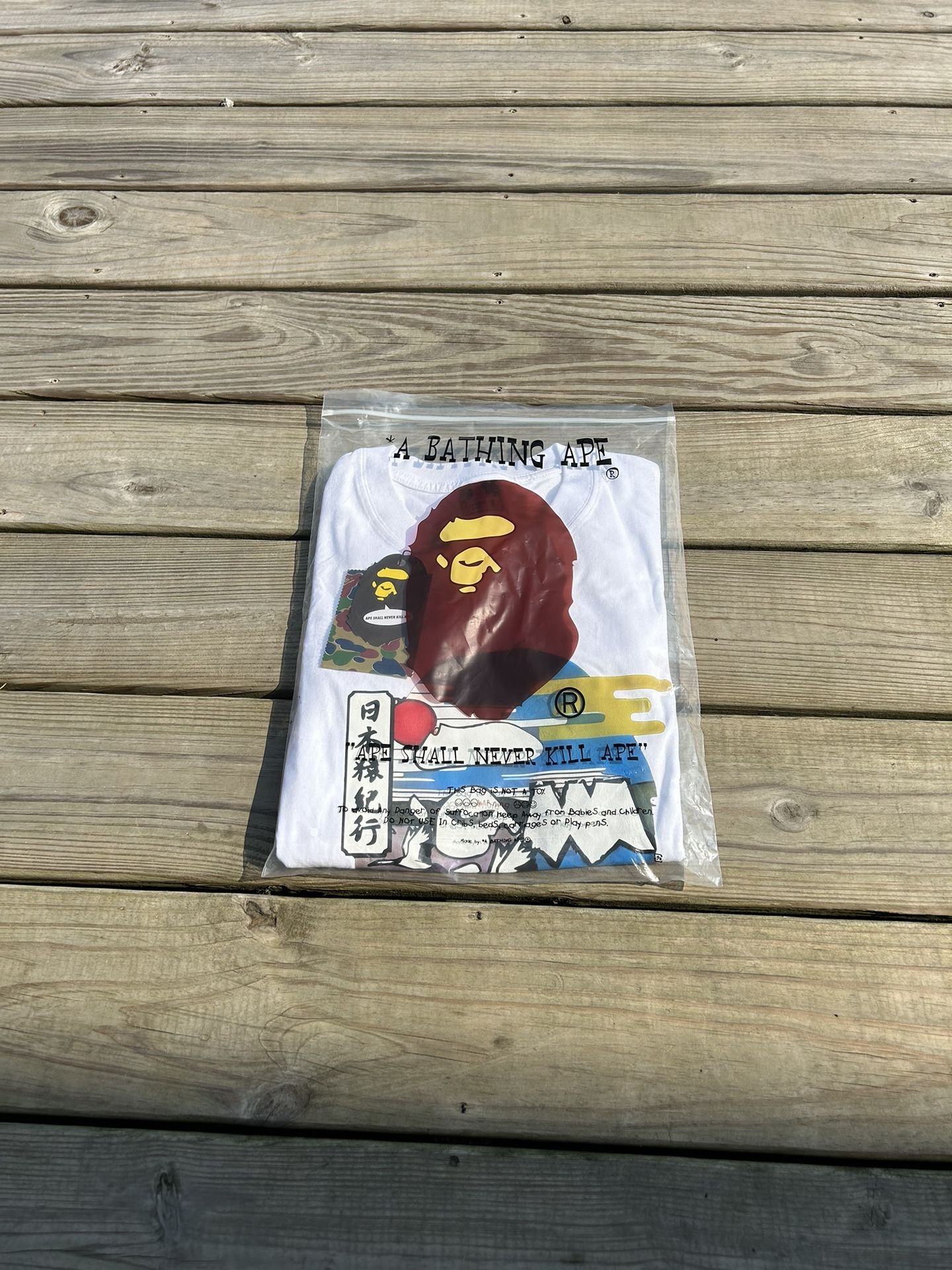 BAPE SHIRT SIZE SMALL