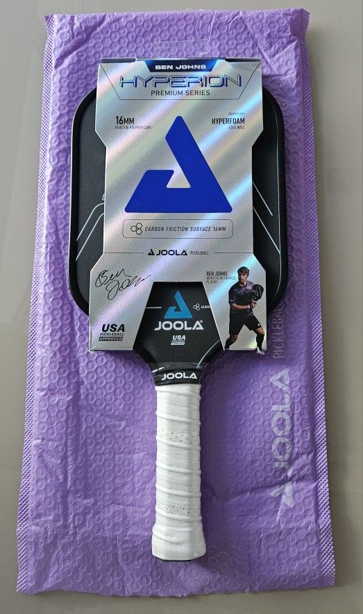 Joola Ben Johns Hyperion Premium Series CFS 16mm Pickleball Paddle - New