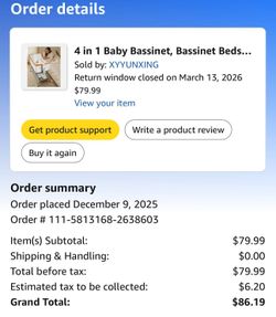 3 in 1 baby bassinet