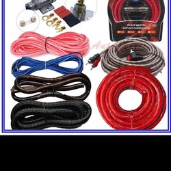 New sealed 4-Gauge Car Audio Amplifier Installation Kit (3000 watt)
