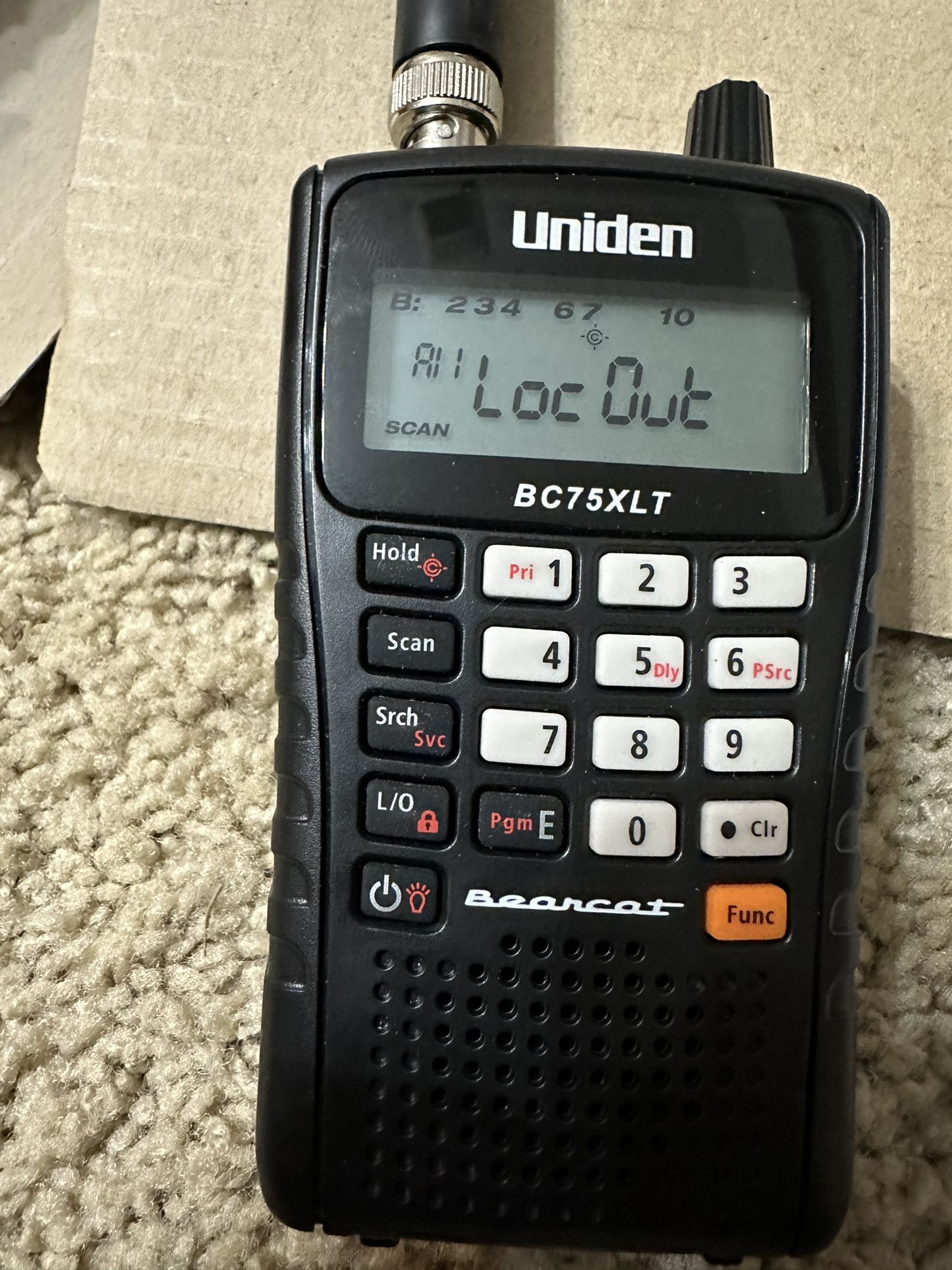 Uniden BC75XLT Scanner