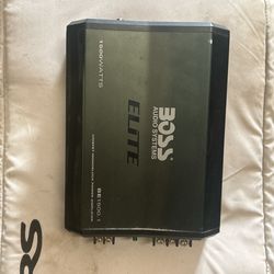 Boss Elite Amp. BE1500.1