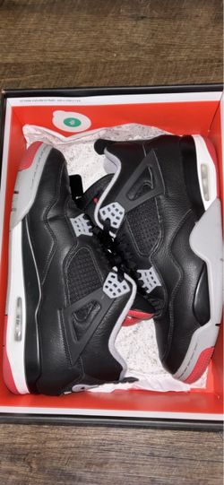 Jordan 4 Retro - ‘Bred Reimagined’ Size 10.5 Worn Lightly