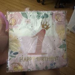 First birthday girl decoration