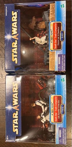 Star Wars Death Star Compactor Scene Set 1&2 Hasbro A New Hope Rare