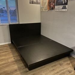 Queen Sized Wooden Bed Frame 