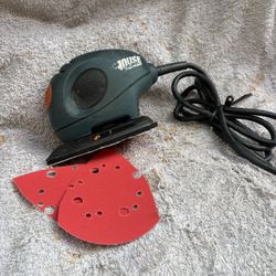 Black & Decker Mouse MS500 Sander/Polisher-Clean, Hook n Loop Pads