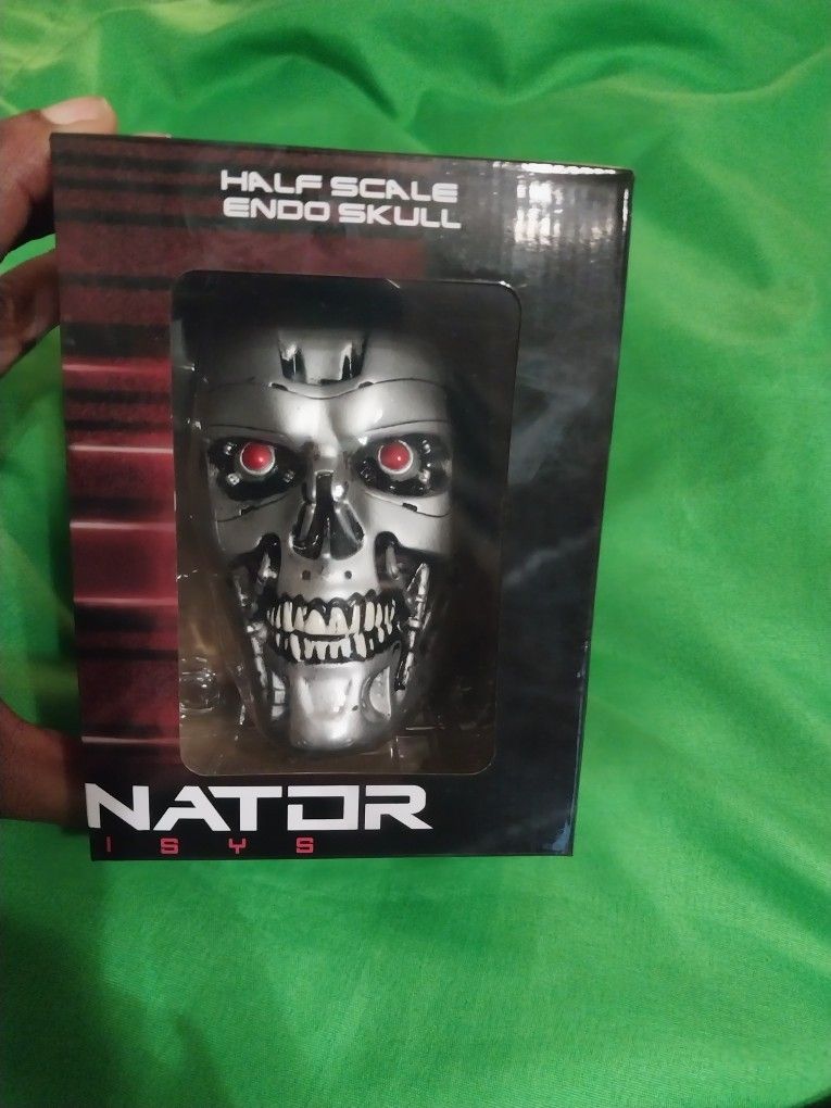 Half Scale Terminator Endo Skeleton Head
