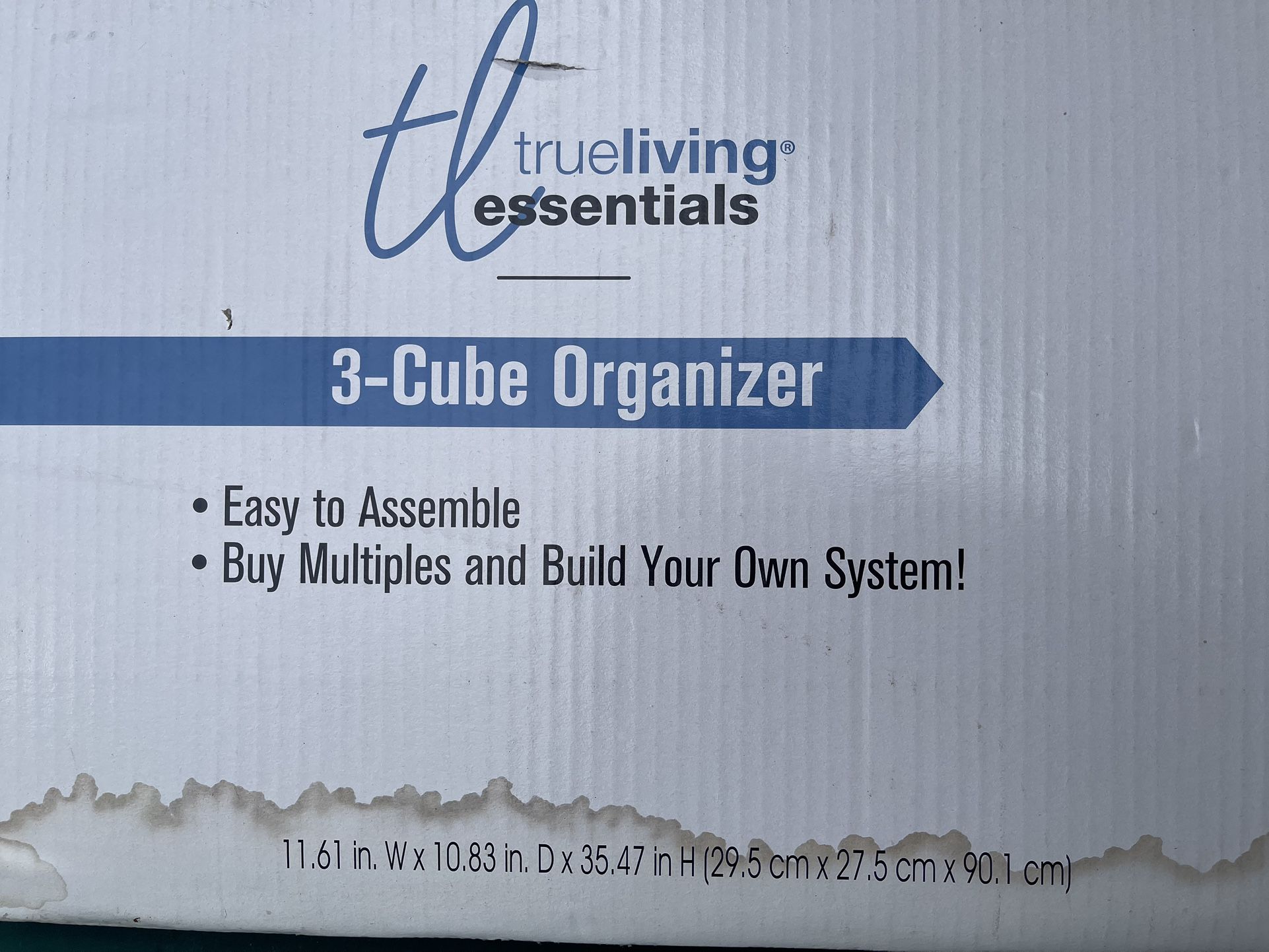 3 Cube Organizer 