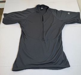 Vintage Nike ACG Sphere Cycling Jersey Gray Half Zip XL