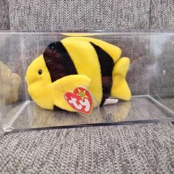 Ty Beanie Babies Bubbles The Fish July 2, 1995 