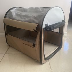 Foldable Cat & Dog Carrier Durable Dog Travel House.