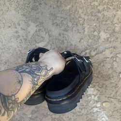 Three pairs of Doc Martens 8-9 1/2