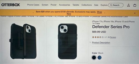 OtterBox Defender Series Pro iPhone Case