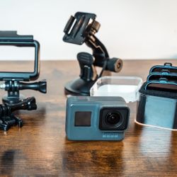GoPro Hero 5 w/ND filters & accessories — Reliable, Compact & Ready for Adventure!