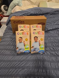Cuties Diapers Size 7, 41 +lbs Multiple Packs Available