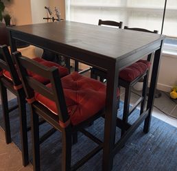 IKEA Table with 4 chairs