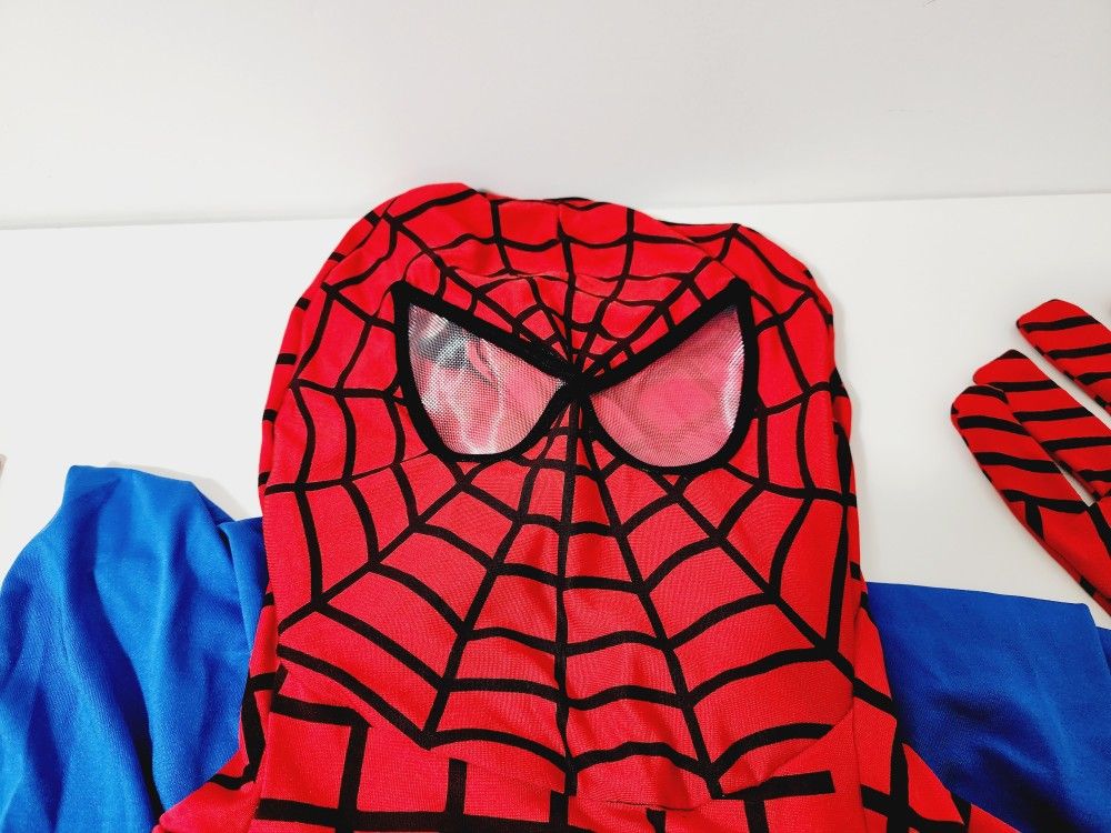 Man Spider-Man Costume Spiderman Bodysuit Size Large 