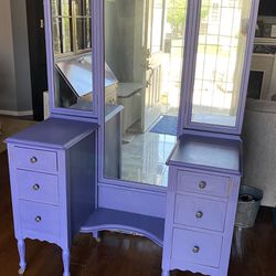 Antique Shabby modern Vanity dresser With Mirror-price firm