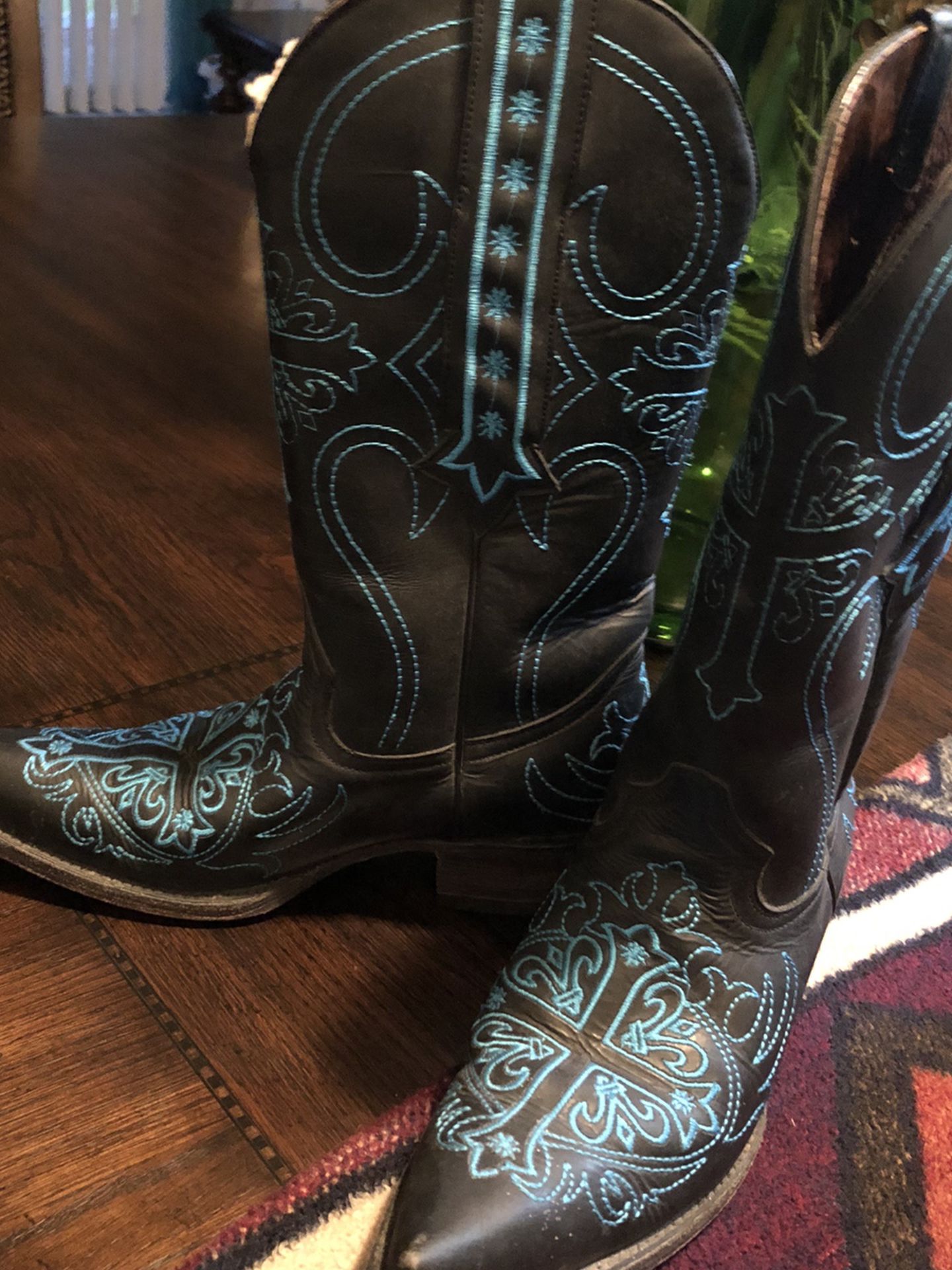 Cowboy Boots, Size 6 1/2