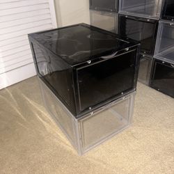 Shoe Storage Boxes - Over 30 Available NEED GONE ASAP