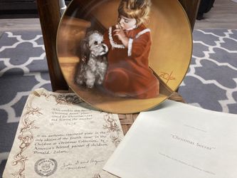 Zolan’s “Christmas Secret” collection plate
