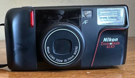 Nikon Zoom Touch 400 AF 35mm Film Compact Camera w/ 35-70mm Macro Zoom Lens