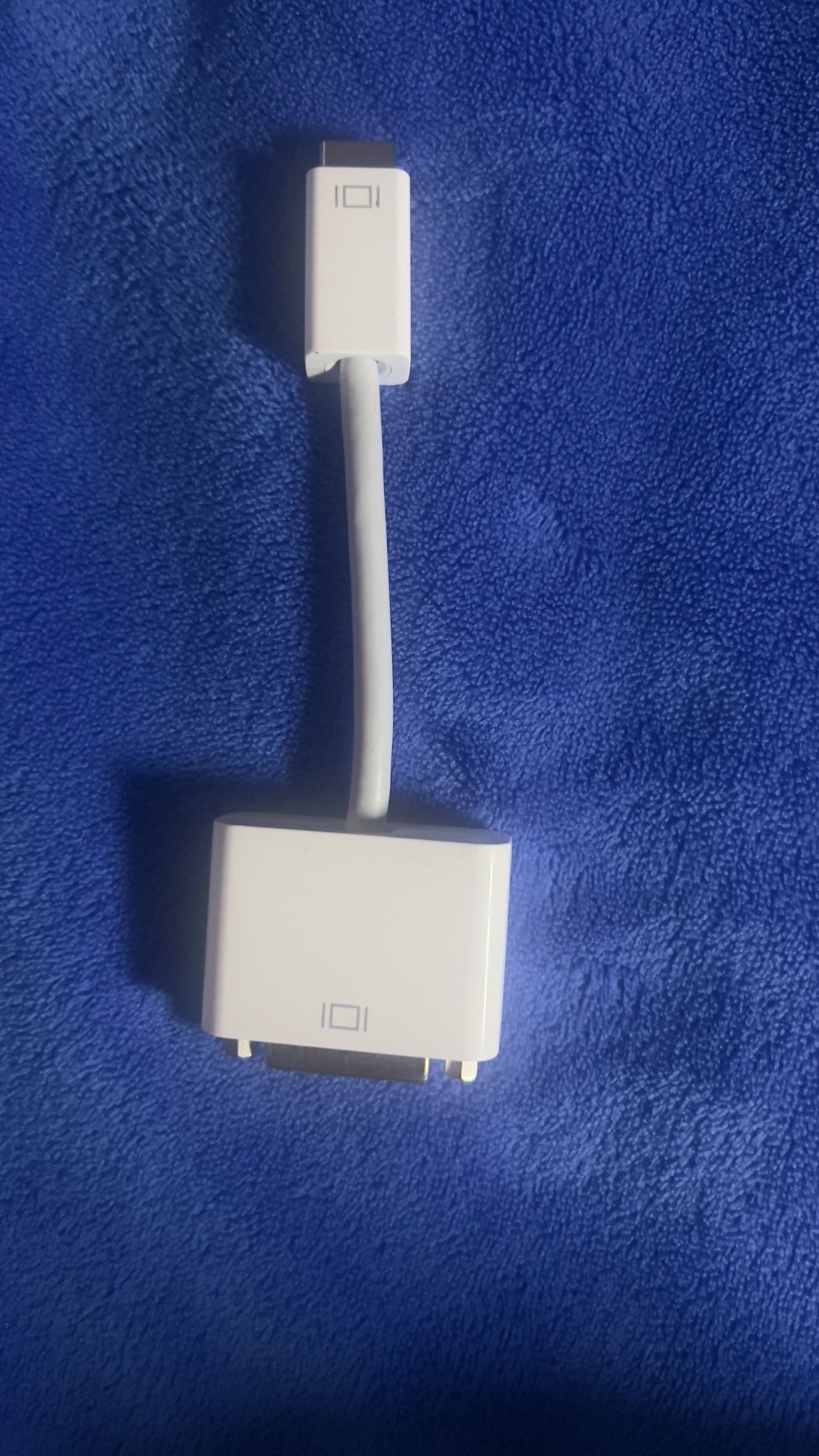 The Apple Mini DVI to DVI Adapter