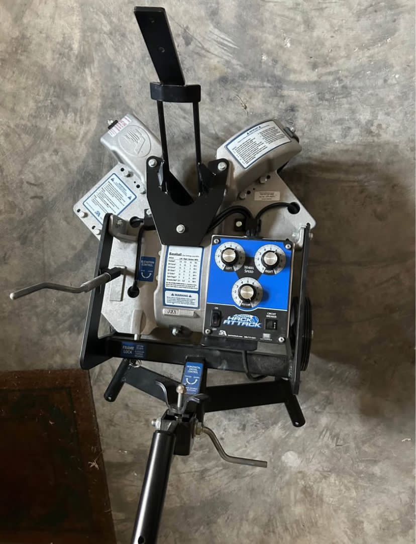 Junior hack attack Pitching machine