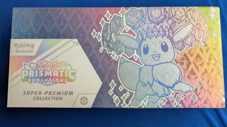 Pokemon Prismatic Evolutions Super Premium Collection Sealed Scarlet & Violet