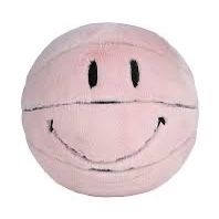 MARKET SMILEY “PINK FUR” PLUSH BASKETBALL