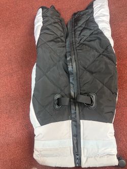 Quilted Dog Winter Coat with Built-in Harness