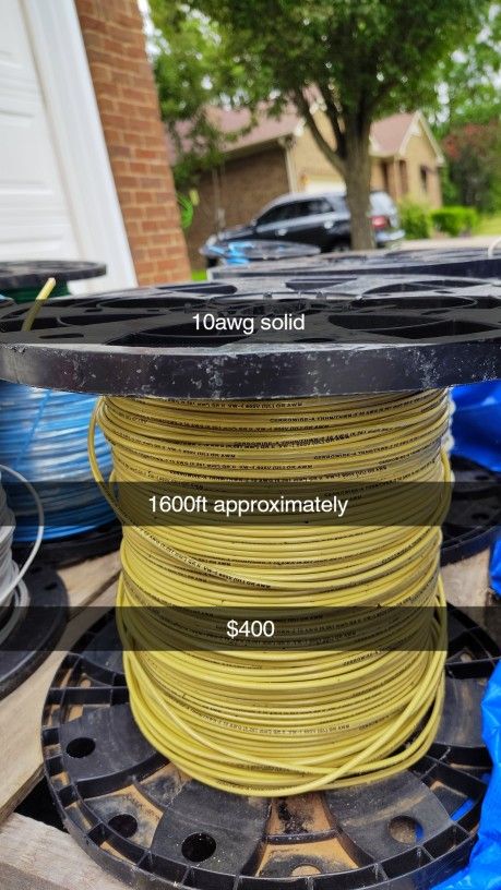 Electrical Spools Of Wire 