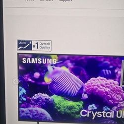 Samsung 75" Crystal UHD purchased 11-2024