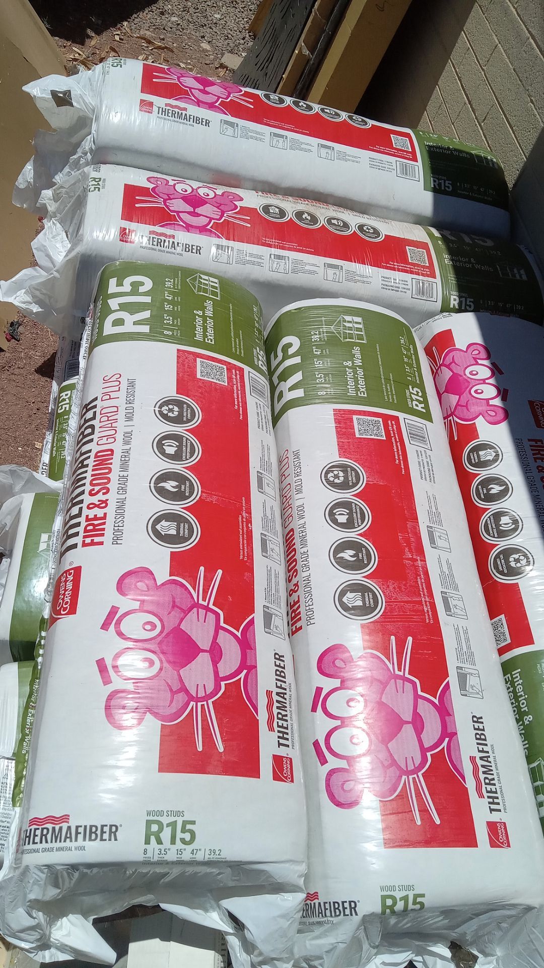 INSULATION THERMAFIBER R15 60X1 2X100