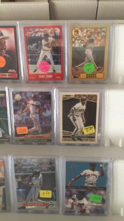 Barry bonds 12 cards